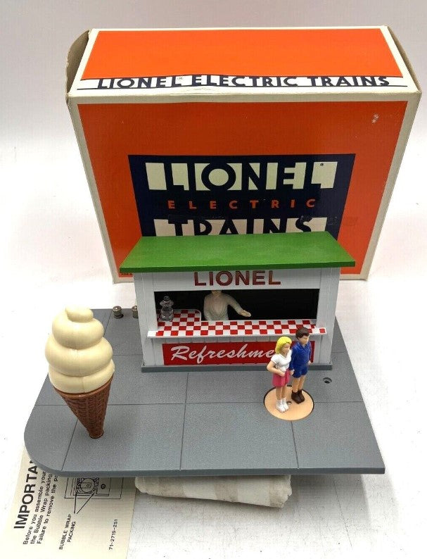 Lionel 6-12719 O Animated Refreshment Stand LN/Box