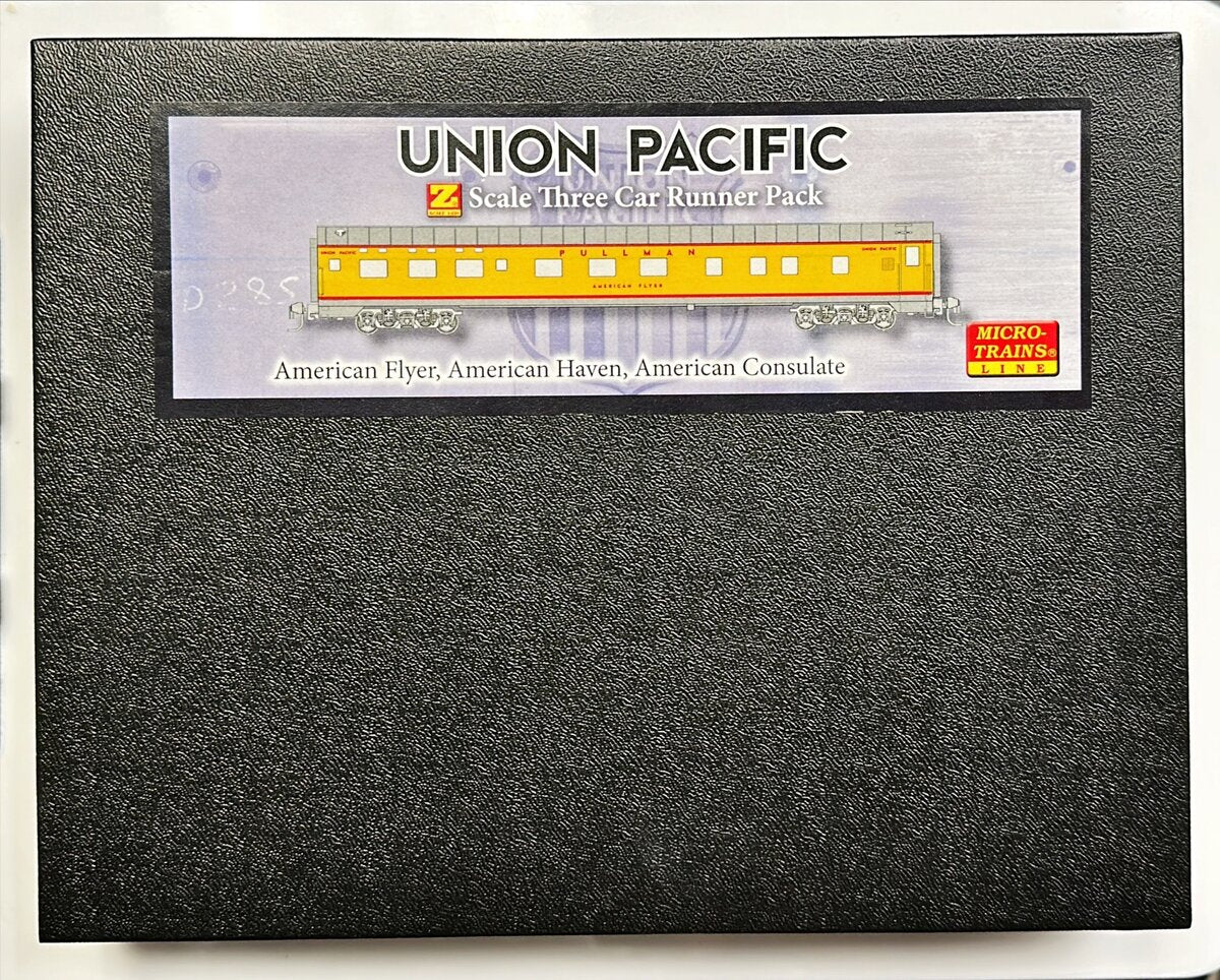 Micro-Trains 99400023 Z Union Pacific Lightweight Sleeper Car (Set of 3) LN/Box