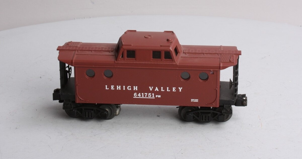 Lionel 6-19780 O Gauge PWC Lehigh Valley Industrial Porthole Caboose #641751 LN/Box