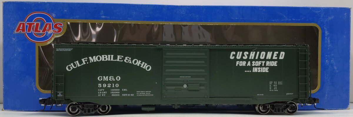 Atlas 7595-1 O Scale GMO 50' PS-1 Single Door Boxcar #59210 [2 Rail] LN/Box