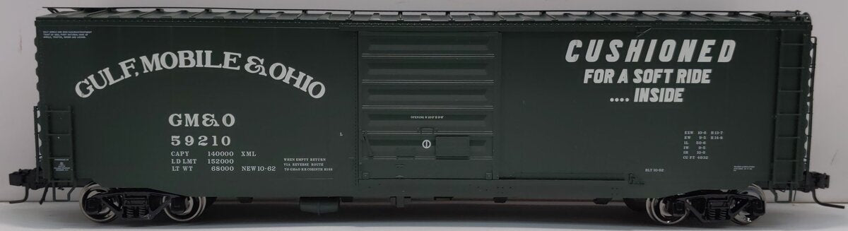 Atlas 7595-1 O Scale GMO 50' PS-1 Single Door Boxcar #59210 [2 Rail] LN/Box