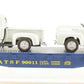 Lionel 6-17563 O Gauge Santa Fe Flatcar w/ Two 1953 Pickups LN/Box