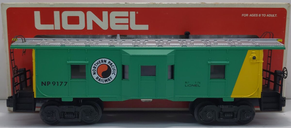 Lionel 6-9177 O Gauge Northern Pacific Bay Window Caboose LN/Box