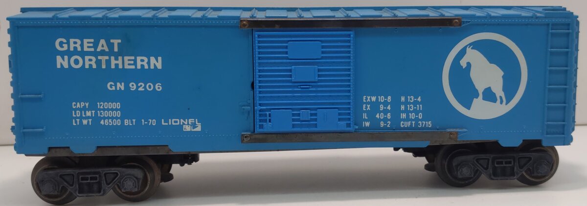 Lionel 6-9206 O Gauge Great Northern Boxcar #9206 EX/Box