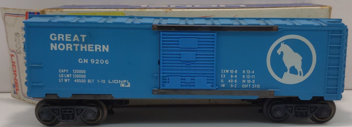 Lionel 6-9206 O Gauge Great Northern Boxcar #9206 EX/Box