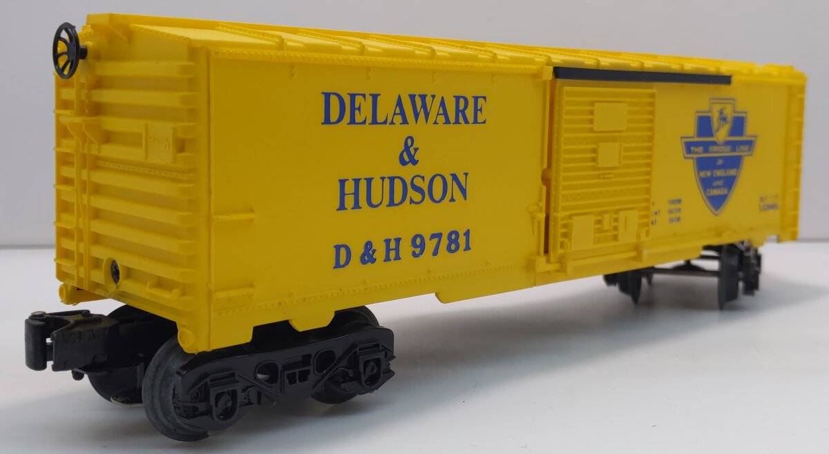 Lionel 6-9781 O Gauge Delaware & Hudson Boxcar LN/Box