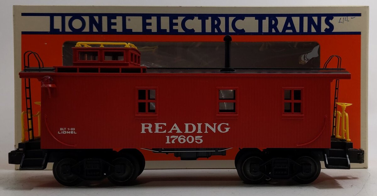 Lionel 6-17605 O Gauge Reading Woodside Lighted Caboose #17605 LN/Box