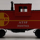MTH 20-9105 O Gauge Santa Fe Extended Vision Caboose #999793 LN/Box