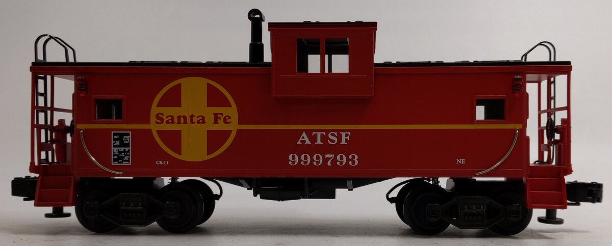 MTH 20-9105 O Gauge Santa Fe Extended Vision Caboose #999793 LN/Box