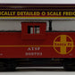 MTH 20-9105 O Gauge Santa Fe Extended Vision Caboose #999793 LN/Box
