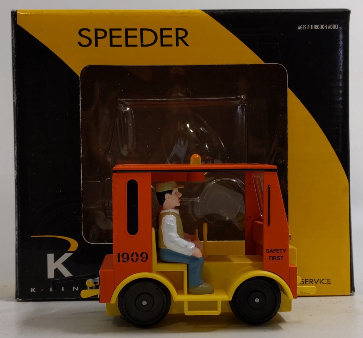 K-Line K2628-25 O Gauge Milwaukee Road Speeder #1909