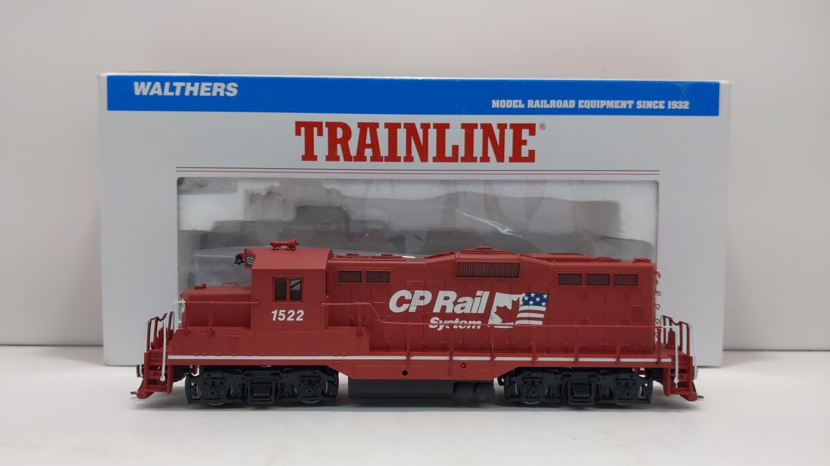 Walthers 931-114 HO Canadian Pacific GP9M Diesel Locomotive #1522 LN/Box