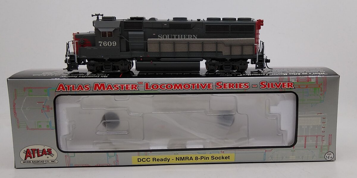 Atlas 10000665 HO Southern Pacific GP40-2 Phase 2 Diesel Locomotive #7609