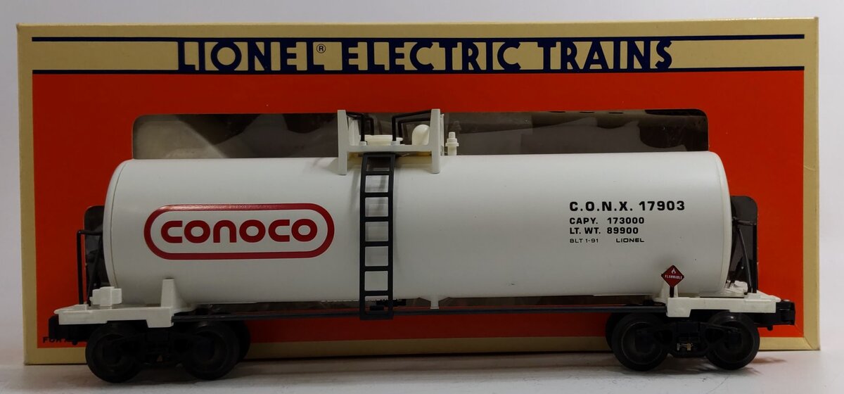 Lionel 6-17903 O Gauge Conoco Tank Car LN/Box