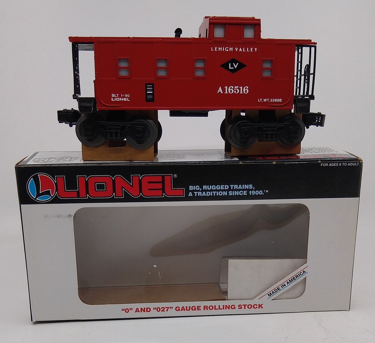 Lionel 6-16516 O Gauge Lehigh Valley Lighted Caboose #A16516 LN/Box