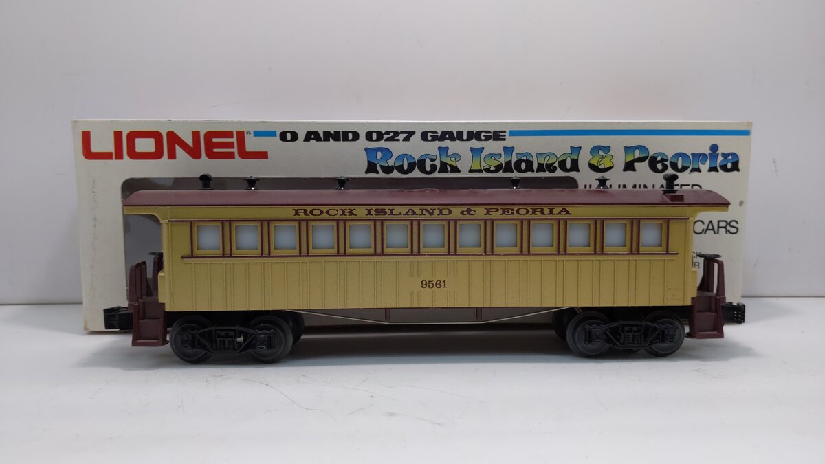 Lionel 6-9561 O Gauge Rock Island & Peoria Passenger Car #9561 LN/Box