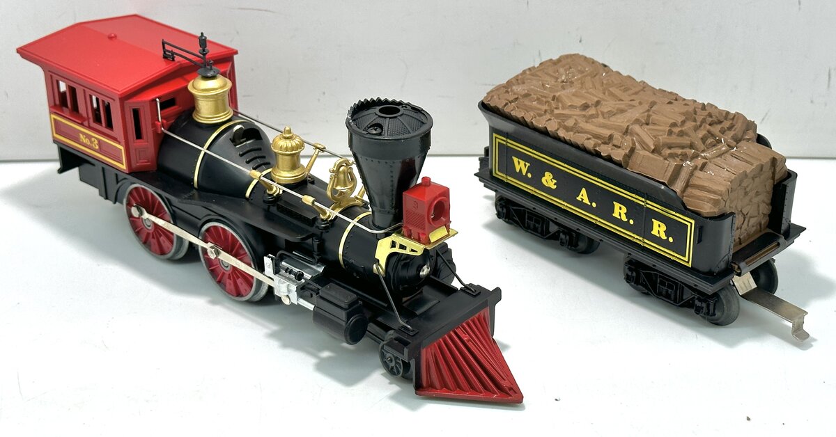 Lionel 6-8701 O Gauge W&ARR General 4-4-0 Steam Locomotive and Tender #3 LN/Box