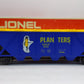 Lionel 6-9115 O Gauge Planters 4-Bay Billboard Hopper LN/Box