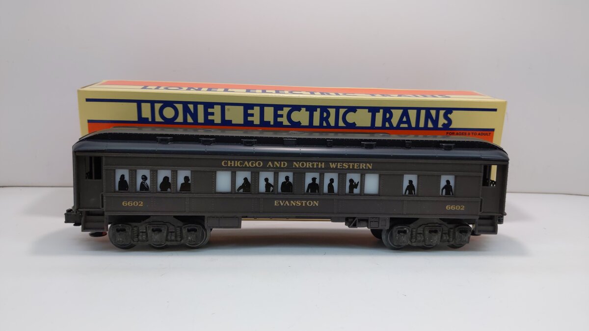 Lionel 6-16053 O Gauge Chicago & Northwestern "Evanston" Pullman Car #6602 EX/Box