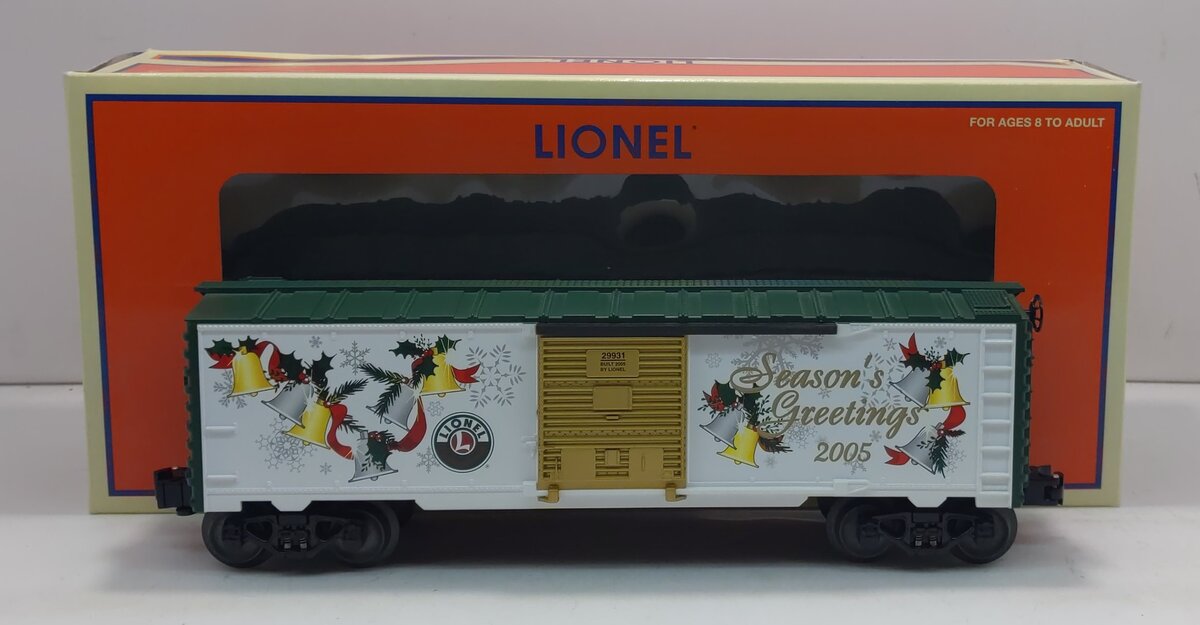 Lionel 6-29931 O Gauge 2005 Christmas Boxcar LN/Box