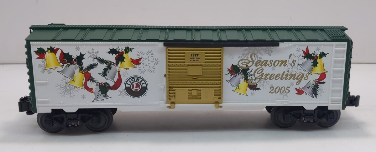 Lionel 6-29931 O Gauge 2005 Christmas Boxcar LN/Box