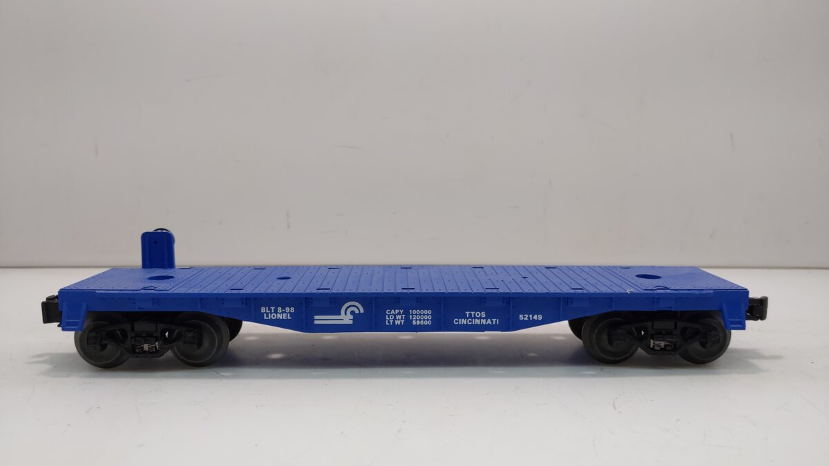 Lionel 6-52149 O Gauge TTOS 1998 Conrail Flatcar with Power Shovel Kit LN/Box