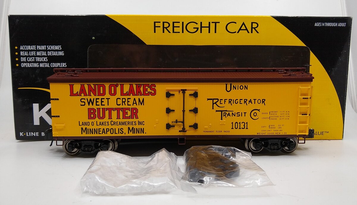 Lionel 6-22292  O Scale Land O‘ Lakes Wood-Sided Reefer LN/Box