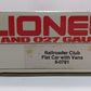 Lionel 6-0781 O Gauge LRRC Flatcar with 2 Vans NIB