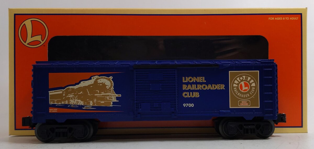 Lionel 6-19978 O Gauge Lionel RR Club Gold Member Boxcar Set LN/Box