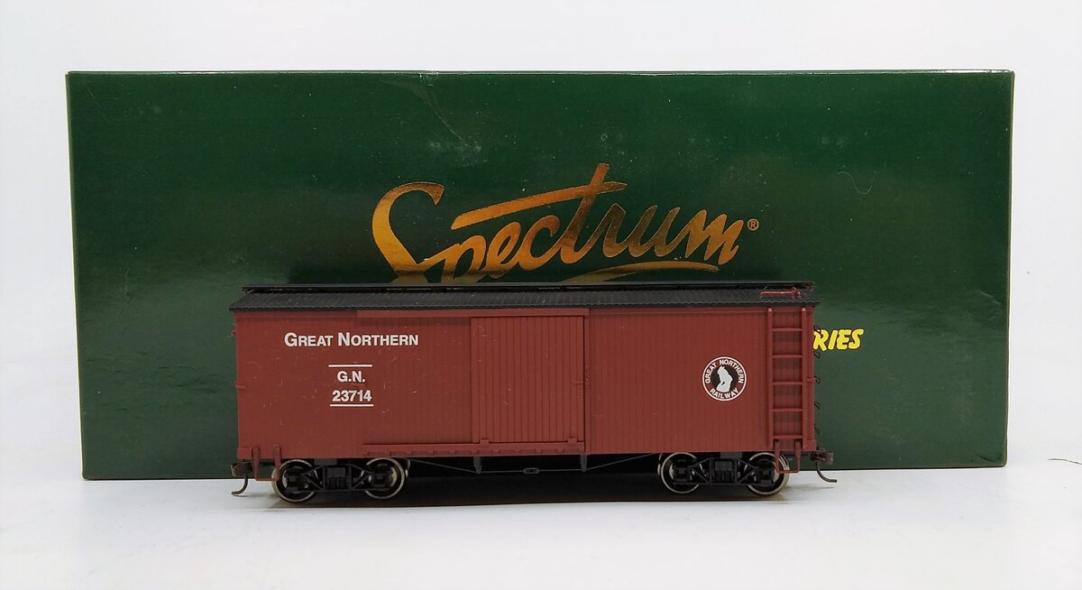 Bachmann Spectrum 27011 On30 Scale Great Northern Box Wood Boxcar LN/Box