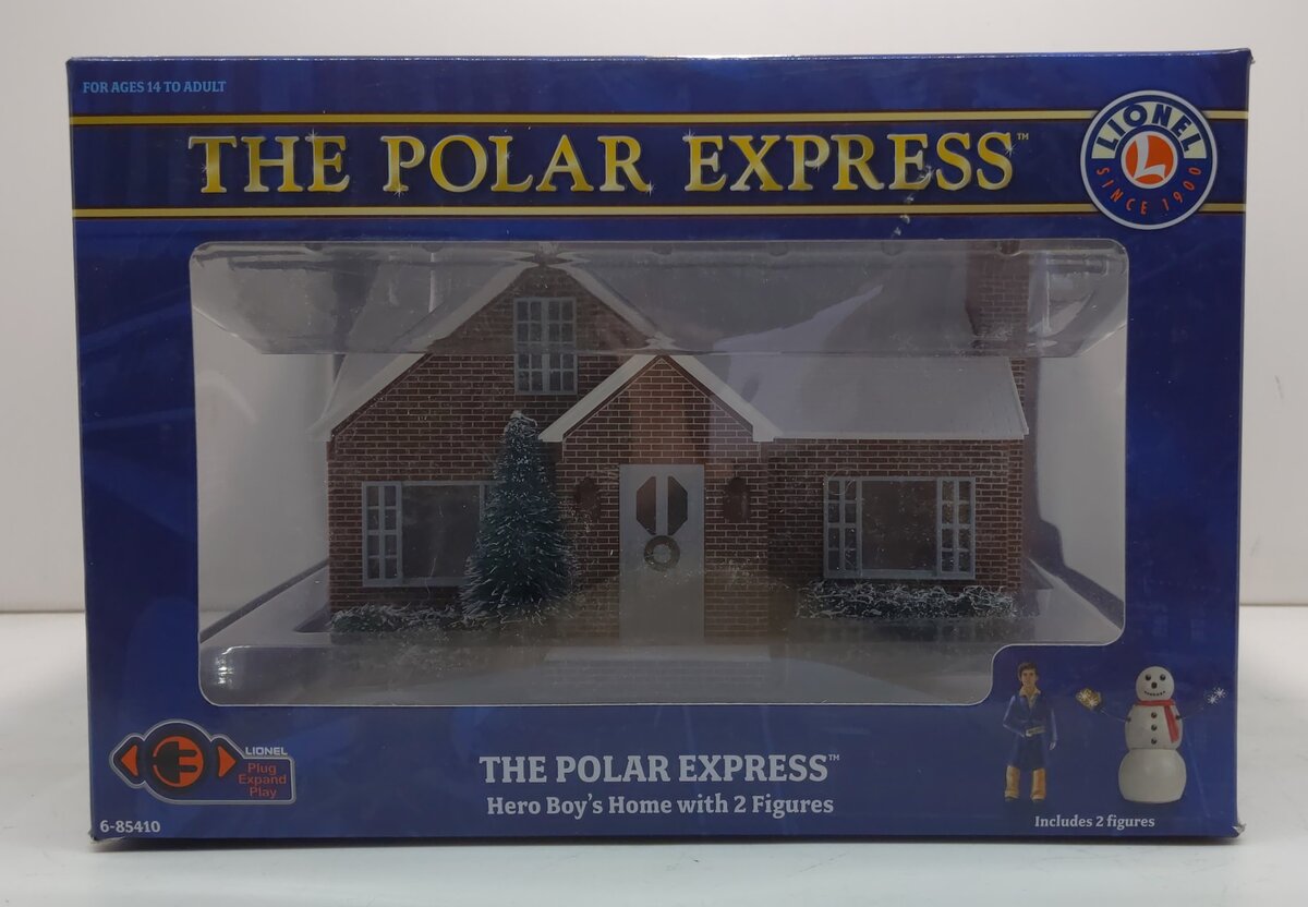 Lionel 6-85410 O Scale The Polar Express Hero Boy's House Home w/ Figures NIB