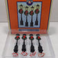 Lionel 6-37907 O Scale Christmas Street Lamps with Wreaths (Set of 4) LN/Box