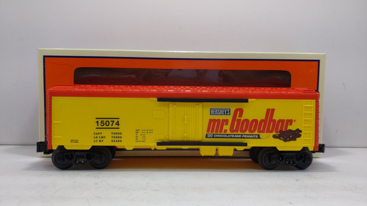 Lionel 6-15074 O Hershey's Mr. Goodbar Wood-Sided Reefer LN/Box