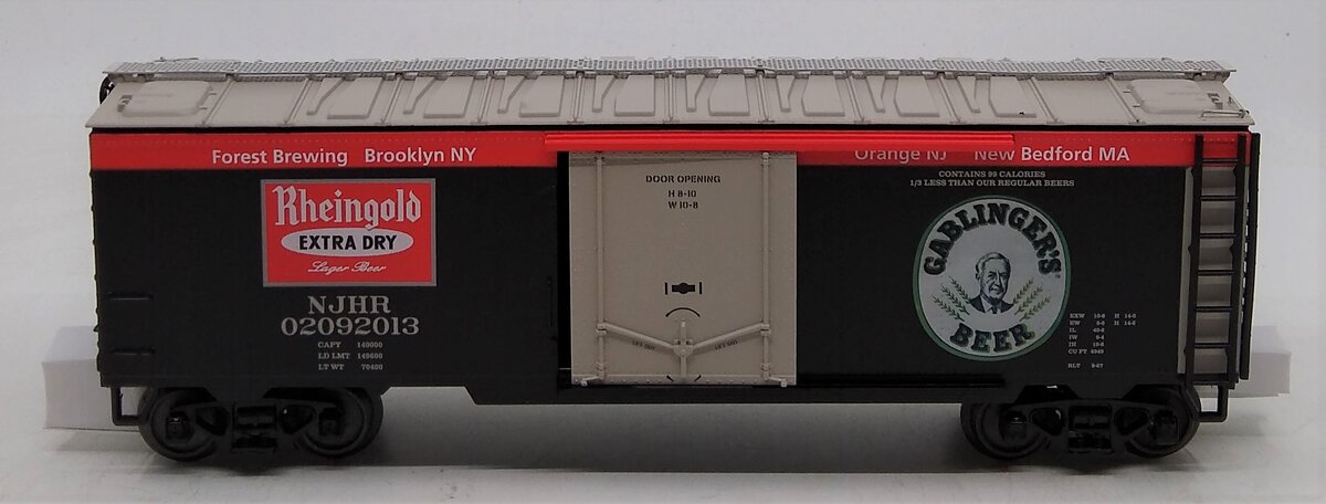 MTH 20-94287 O Gauge Rheingold Gablinger's Beer Reefer #02092013 LN/Box