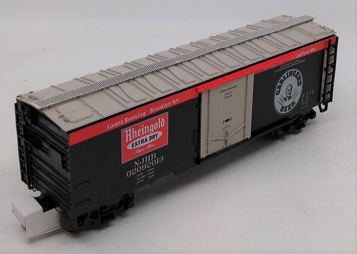 MTH 20-94287 O Gauge Rheingold Gablinger's Beer Reefer #02092013 LN/Box