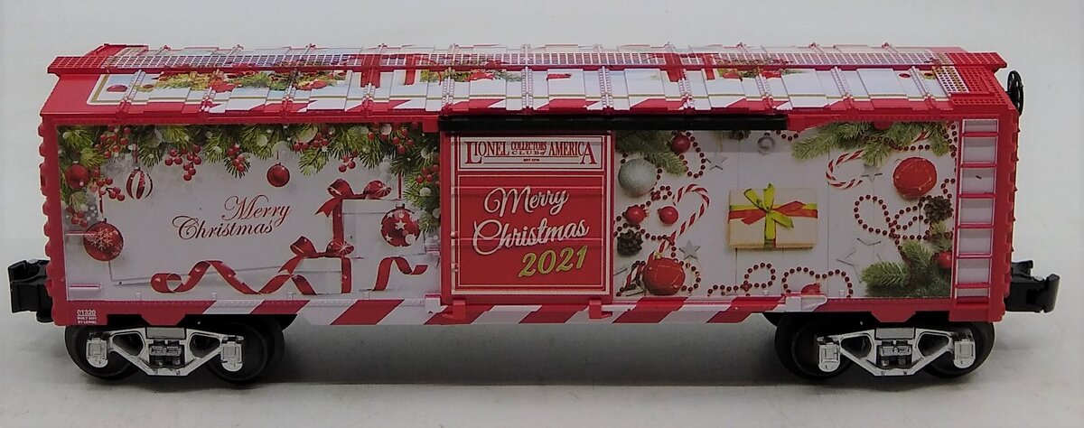 Lionel 2101320 LCCA Christmas Boxcar 2021 NIB