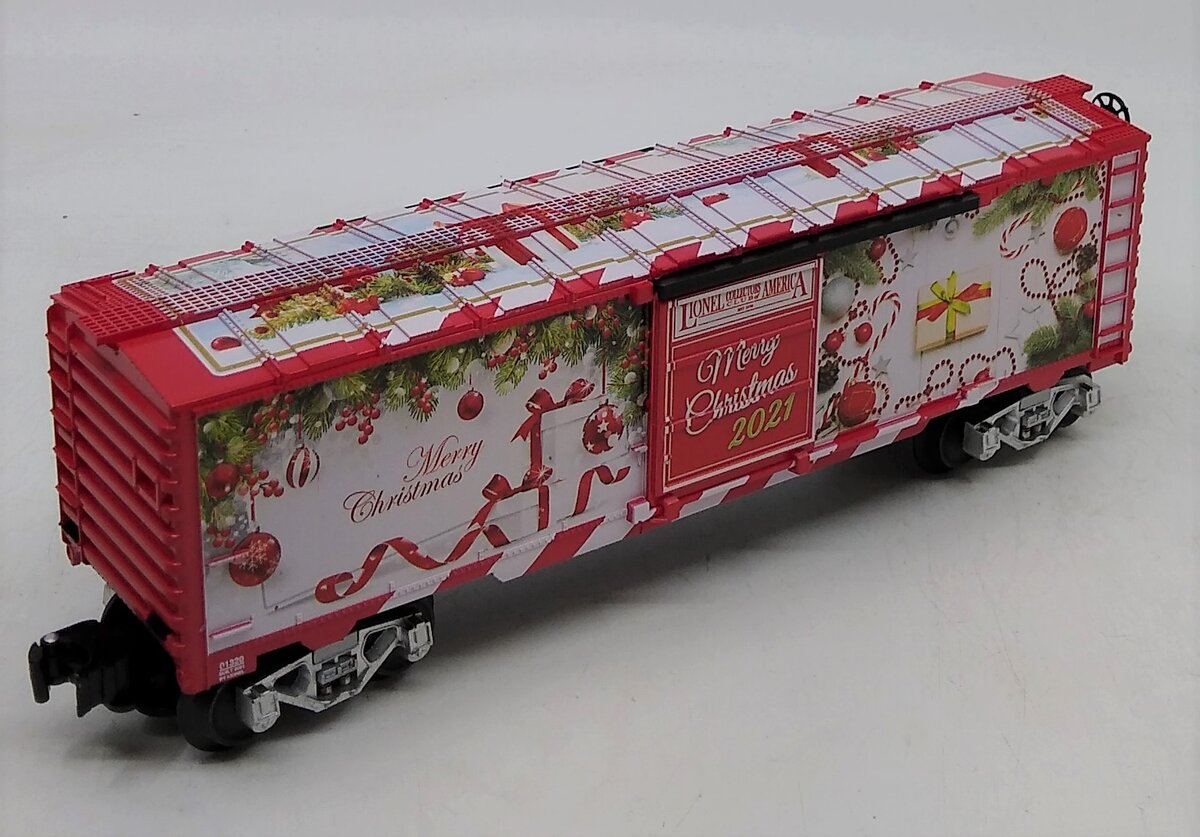 Lionel 2101320 LCCA Christmas Boxcar 2021 NIB