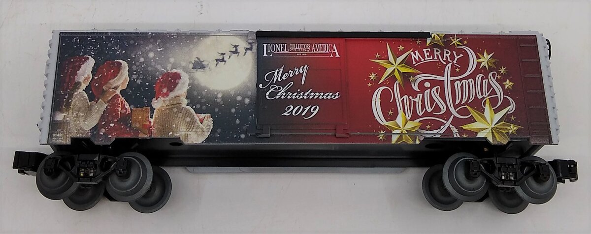 Lionel 1901420 LCCA Christmas Boxcar 2019 NIB