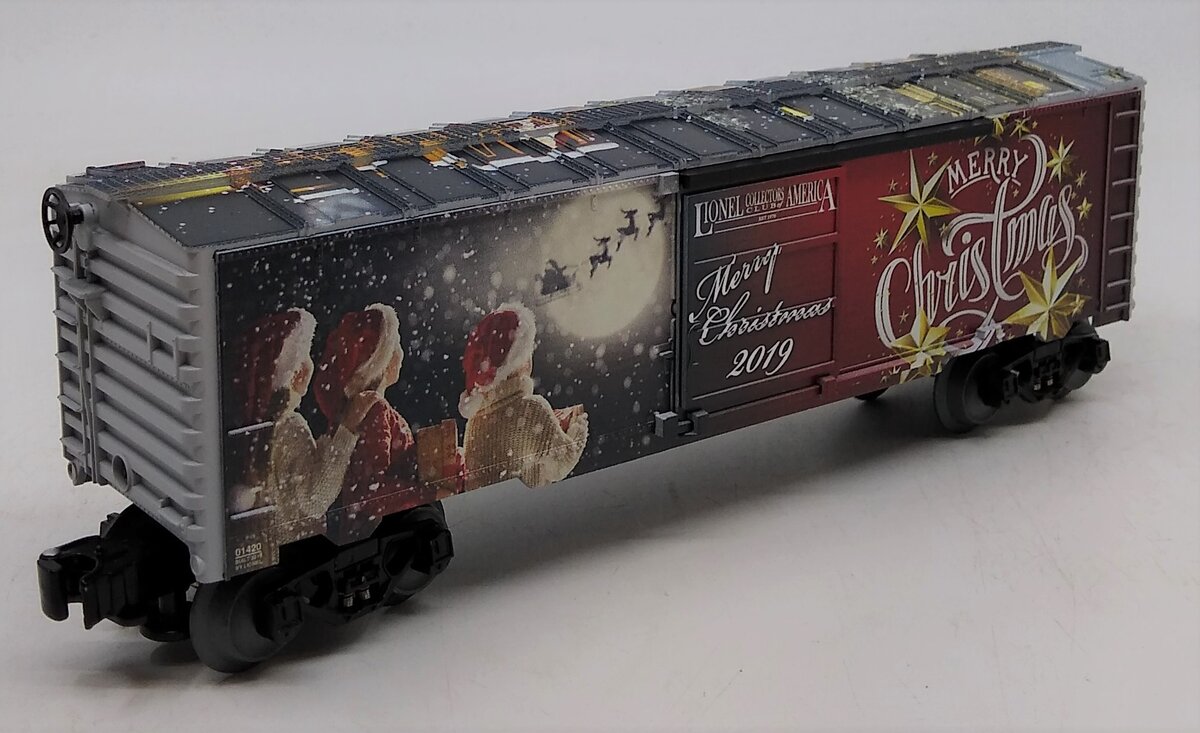 Lionel 1901420 LCCA Christmas Boxcar 2019 NIB