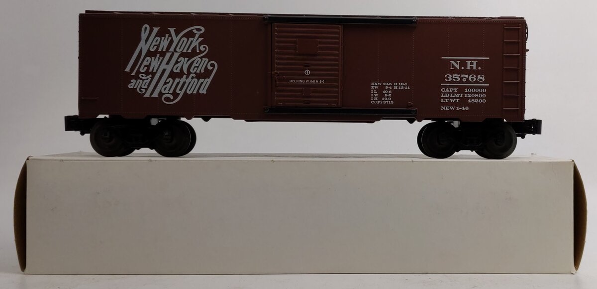 KMT O Gauge New Haven Boxcar #35768 EX/Box