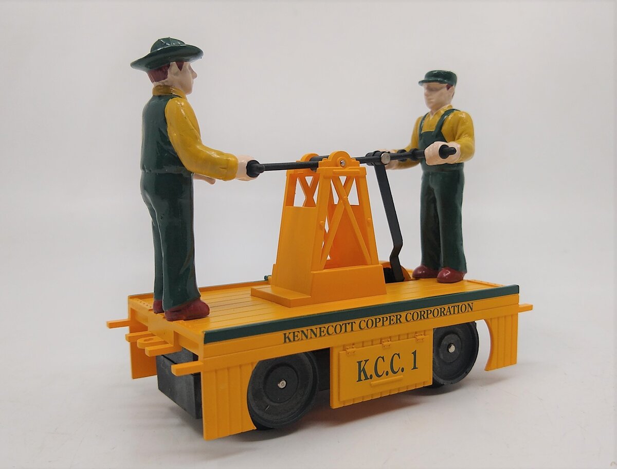 K-Line K2625-031 O Gauge Kennecott Copper Corporation Motorized Handcar #1 LN/Box