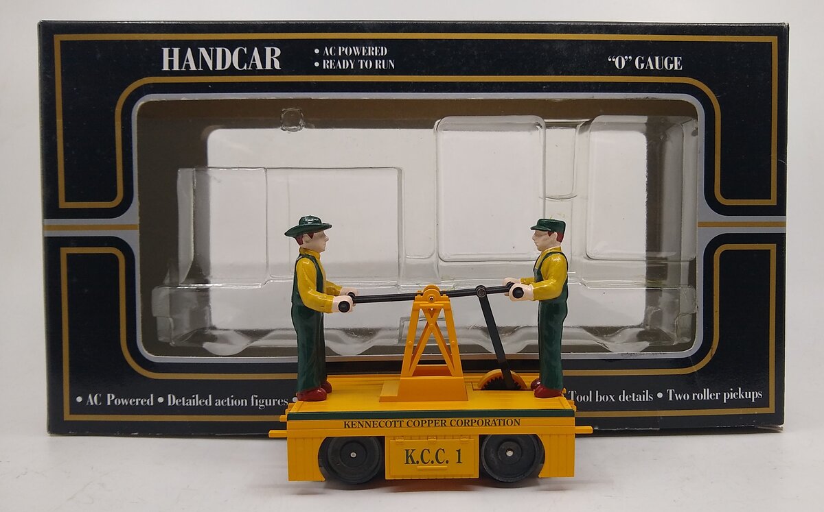K-Line K2625-031 O Gauge Kennecott Copper Corporation Motorized Handcar #1 LN/Box