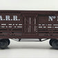 MTH 30-7114 O Gauge WARR 19th Century Stock Car #1270 LN/Box