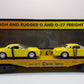 MTH 30-76055 O Gauge Chessie Flatcar w/Two 2000 Ford Thunderbirds #8813 NIB