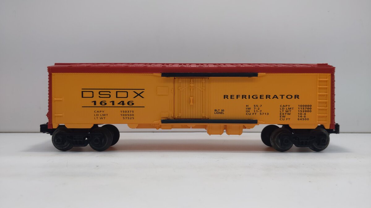 Lionel 6-16146 O Gauge Dairy Dispatch Reefer LN/Box