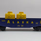 Lionel 6-26019 O Gauge Alaska Railroad Gondola w/Canisters #13801 LN/Box