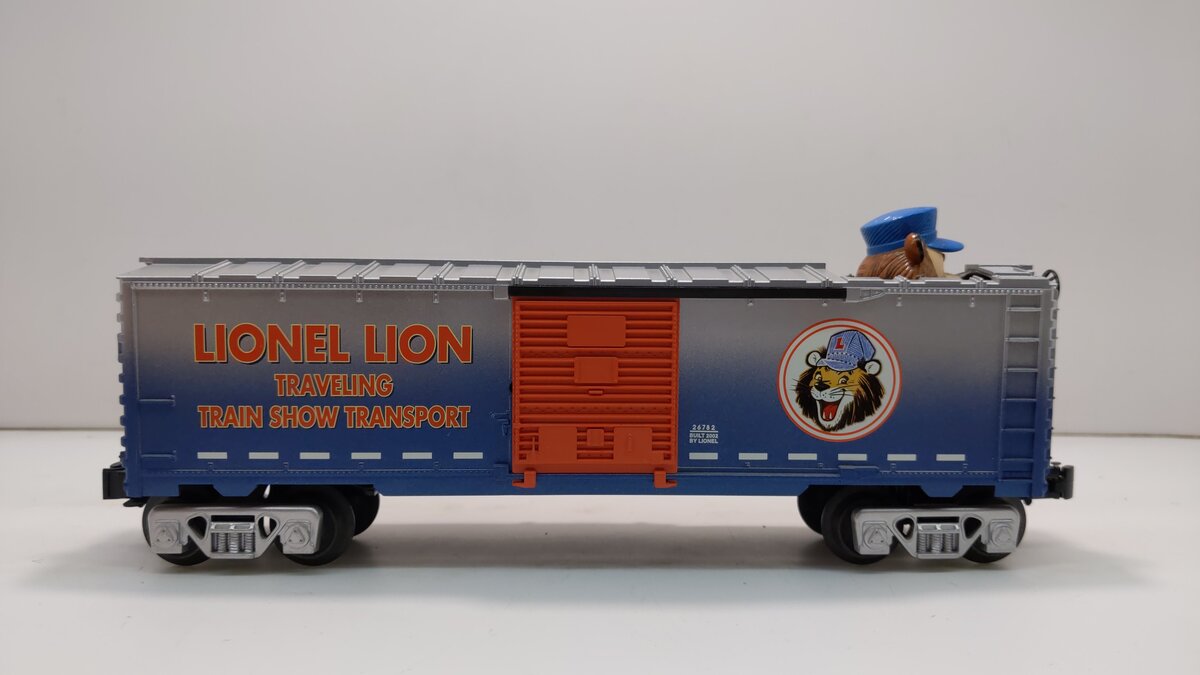 Lionel 6-26782 O Gauge Lion Bobbing Head Car LN/Box