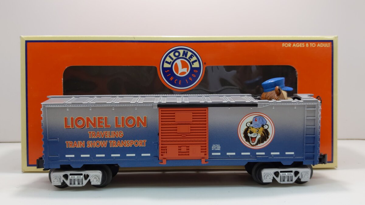 Lionel 6-26782 O Gauge Lion Bobbing Head Car LN/Box