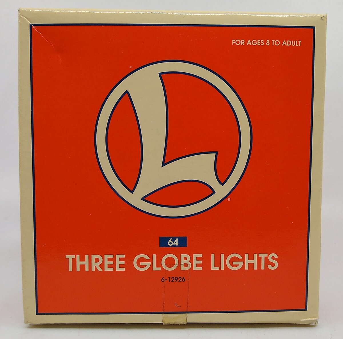 Lionel 6-12926 O Gauge Three Globe Lights (Set of 3) EX/Box