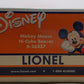 Lionel 6-36257 O Gauge Disney Mickey Mouse Hi-Cube Boxcar LN/Box
